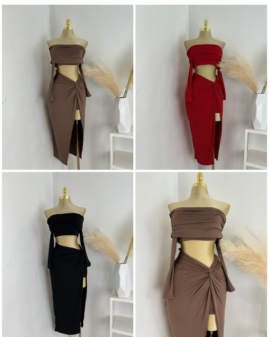 Paradise Top and Skirt Set